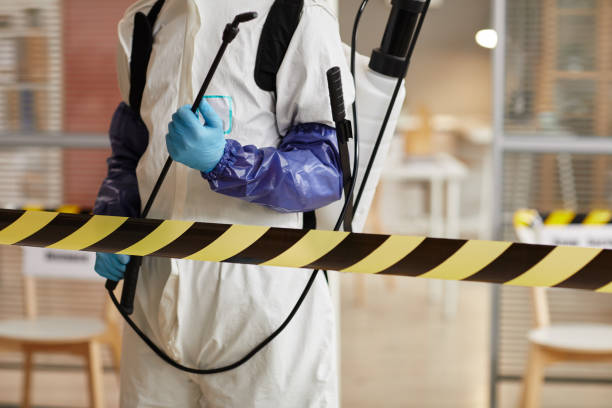Professional Blood Cleanup technician working in Syracuse, NY